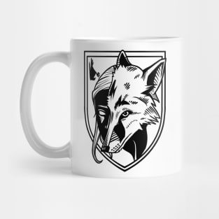 Kitsune Badge Mug